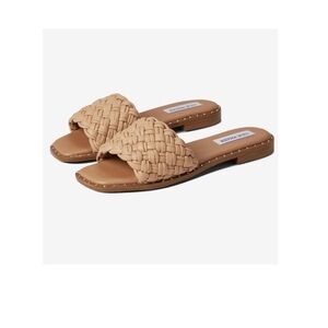 Steve Madden Santina Sandal Slide Nude Blush Tan 7
